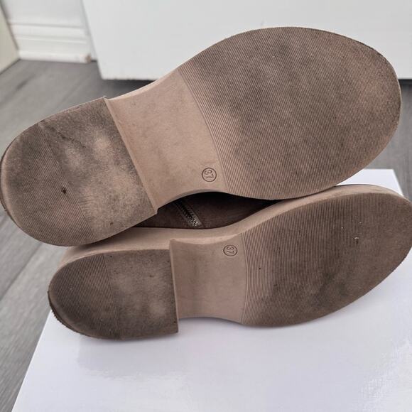 L’Idea by Lori Tan Suede Moto Boots - Picture 7 of 8